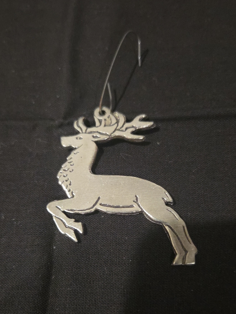 WOODBURY PEWTER REINDEER ORNAMENT